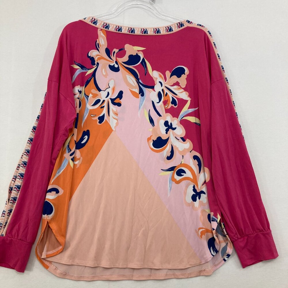 Jm Collection Top Size Xl Multi Color Stretch Kni… - image 8